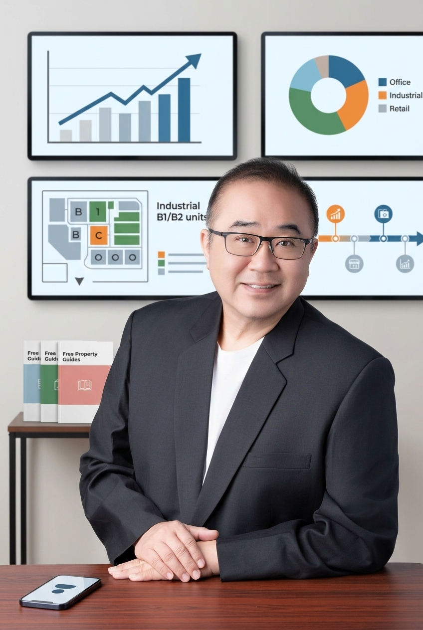 Trusted Commercial Property Agent in Singapore - Colin Choo: commercial segments covered, key services, and Colin's numbers-first approach