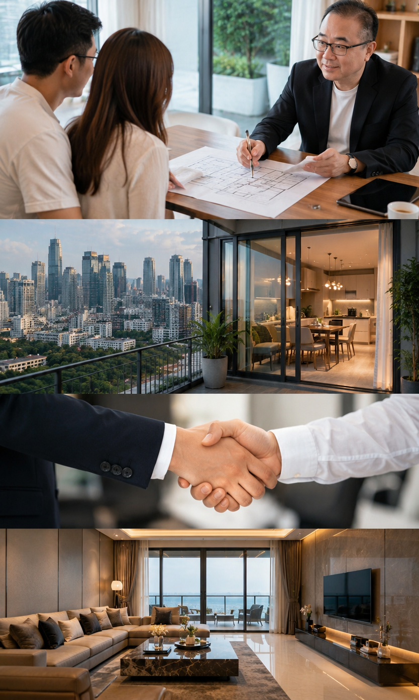 Best condo buying agent in Singapore, Colin Choo, helping first-time and repeat buyers